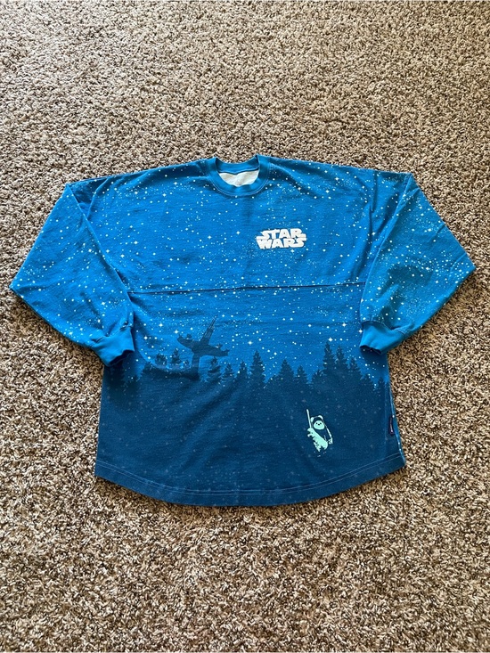 Star Wars Other - Star Wars Endor Spirit Jersey Disney Parks Blue Ewok Return of the Jedi Small